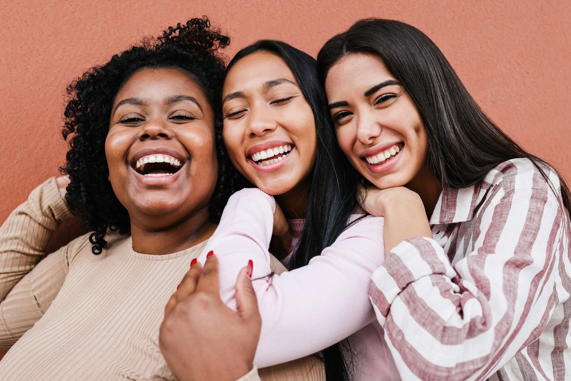Women supporting one another in community